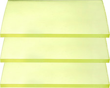 3 Pieces Leather Craft Punching Pad, 7.9X5.9 Inch Rubber Mute Board Leather Punc