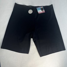 NWT Vanity Fair Plus Size Black Long Leg Shaper w/Lace Trim Size XXL/9