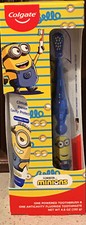 Cepillo de dientes Colgate Power pasta de dientes con flúor anticavidad Minions EXP 12/2023 nuevo
