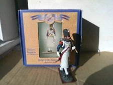 Distler Waterloo, Napoleonic French Imperial Guards Chasseurs Sapper, metal 1/24