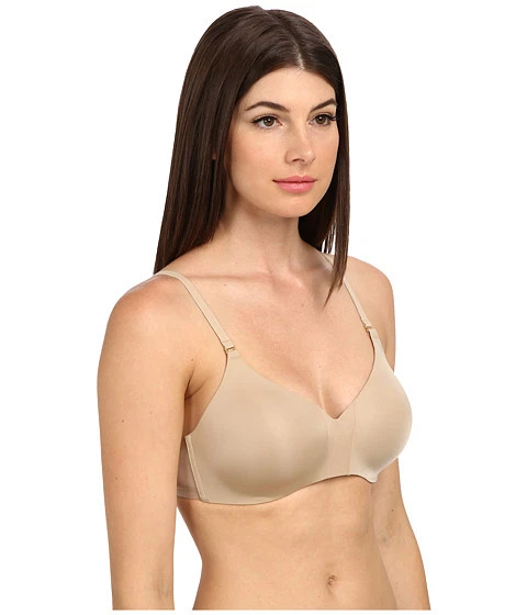 DONNA KARAN SENSUOUS BODY WIRE FREE COMFORT BRA NUDE #456252 SIZE 34 B NEW! $70 - Image 3 of 4
