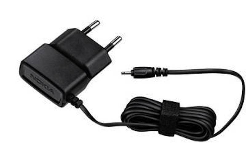 Chargeur Micro USB 5V 550mA AC-18E Noir Pour Nokia - Modèles C1, C2, C3, C5, Etc.