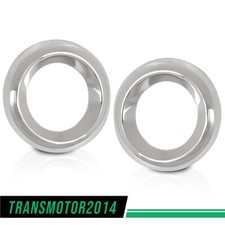 Fit For 2009-2012 Toyota RAV4 Fog Lamp Bezel Trim Left & Right Fog Light Hole