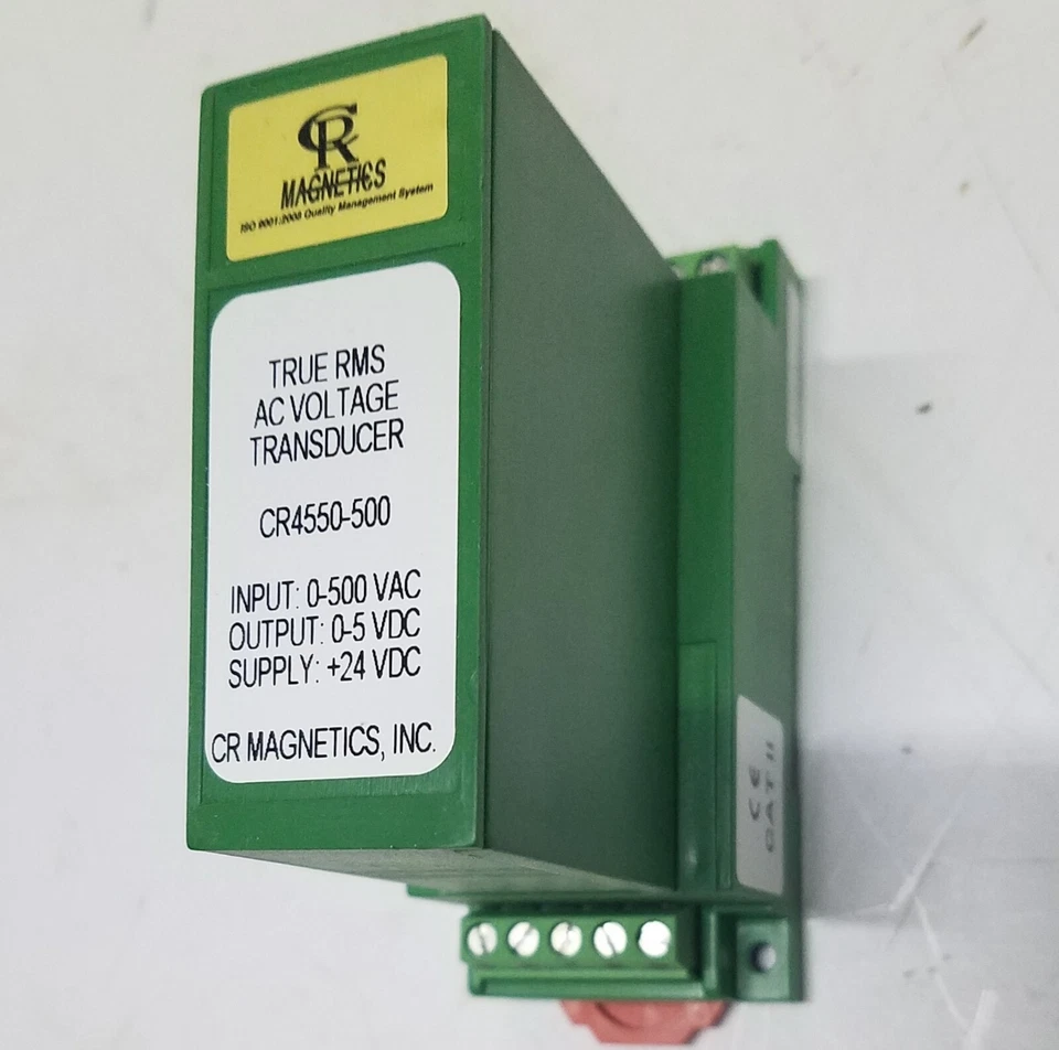 CR Magnetics CR4550-500 True RMS AC Voltage Transducer - Image 4 of 4
