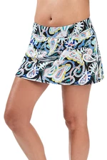 Dolfin Aquashape Womens Print A-Line Swim Skirt in Awakening