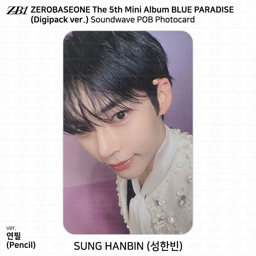 ZEROBASEONE ZB1 5th Mini Album Blue Paradise Soundwave POB