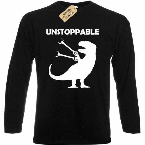 t rex tee gift mens long sleeve 