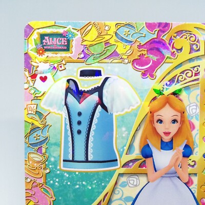 alice in wonderland card sleeves Wonderland Ruffle Sleeve Alice in Wonderland Shiny Stear Disney Card TCG  Magic