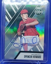 2018 Panini Elite Spencer Howard Auto Giants 10/25 On Card Autograph
