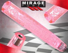 Pink 300mm 12 Bubble Crystal Style Shift Knob Mt Shifter For Subaru Vw Scion