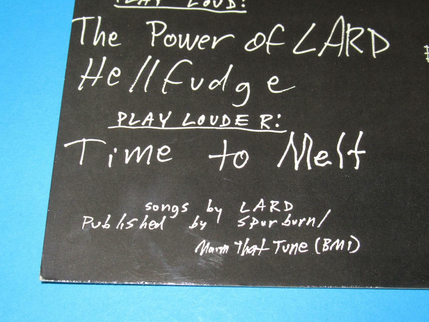 Lard / The Power Of Lard LP, CD Album Cover Promo Poster 30,3 x 30
