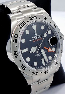 Rolex Explorer II 216570 Oyster Steel Black Dial 42mm Men's Watch