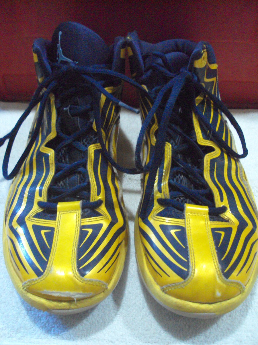 Air Jordan RARE Aero Mania Blue - Yellow 552313 403 Men\'s Size 11 NikeJordan Aero Mania Blue - Yellow 552313 403 Size 11 READ  main image 3