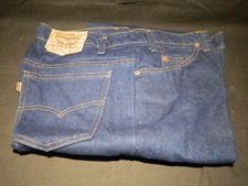 Vintage Levi's Orange Tab Jeans 20508-0914 Men's 36x32 Original Poly Blend NEW