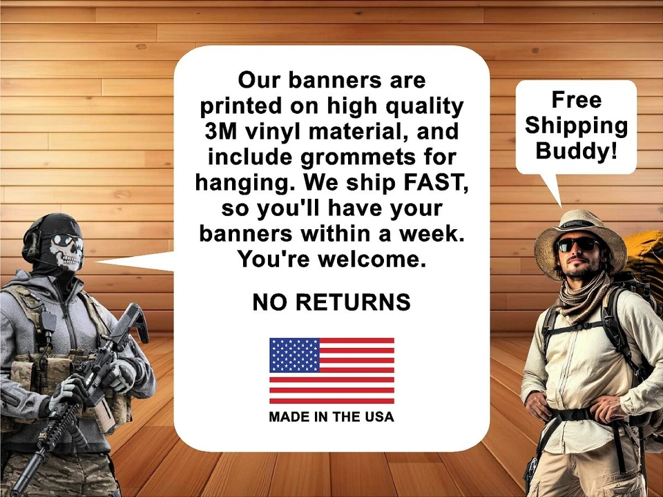 RUGER Vinyl Banner 36in x 36in - Man Cave Gun Room Wall Art - Image 2 of 2