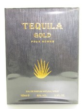 TEQUILA GOLD POUR HOMME Eau De Parfum 3.3 oz (100 ml) Spray BRAND NEW IN THE BOX