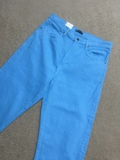 Levi  s Barrel Crop Jeans Blue Teal Bright Mist Women's 31 Relaxed Ankle Fit