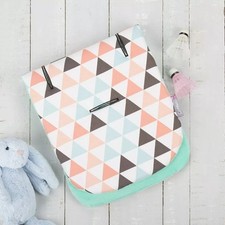 CuddleCo Comficush Memory Foam Stroller Puschair Seat Liner Traingles BNIP