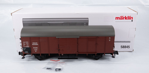 Märklin 58845 Gedeckter Güterwagen Gl Dresden der DRG Ep II, Wie neu | Condition: Gebraucht