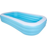 Planschbecken Kinderpool Gartenpool Babypool Aufblasbar 305X183X56Cm Xxl
