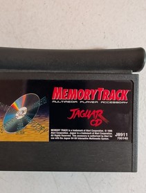 Atari Jaguar CD Multimedia Player Tested Works Memory Track Power Supply & Guide