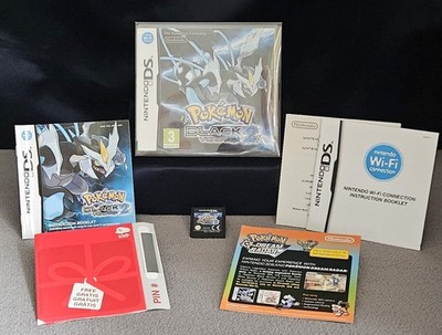 Pokemon Schwarze Version 2 Nintendo DS UK PAL Original Komplett In Box 