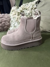 UGG Neumel Platform Boots Smoke/plume Colour Size 4.