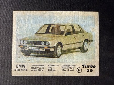 Kent Turbo 39 original Chewing Bubble Gum wrapper