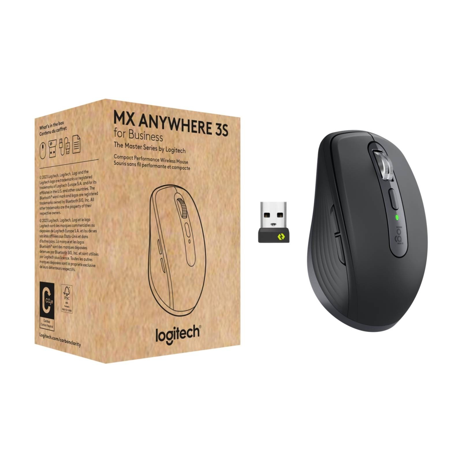 Logitech MX Anywhere 3S for Business mouse Office Right-hand RF Wireless + Bluet - Image 4