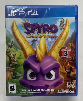 Spyro Reignited Trilogy PlayStation 4 PS4 2018 3 Games Remastered NEW SEALED!