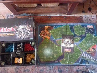 Risiko Star Wars Clone Wars Edition Brettspiel geöffnet nie benutzt komplett sehr guter Zustand selten