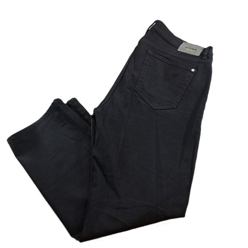 Baldwin Brennan Jeans Mens 38x30 Black Straight Leg Stretch Denim Made in USA