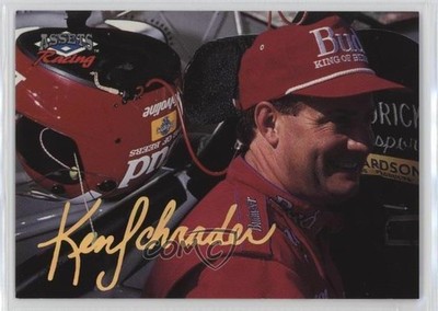 1995 Classic Assets Racing Gold Facsimile Signature Ken Schrader #17 0q3