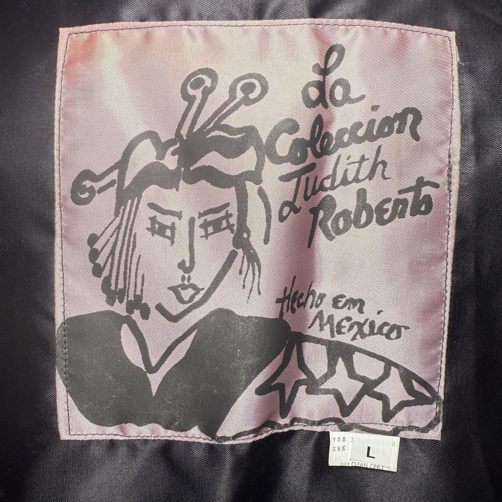 Vintage Mexico Patchwork Jacket Designer Boho Fes… - image 9