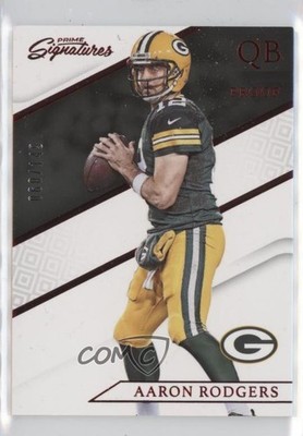 2016 Panini Prime Signatures Prime Proof Red /149 Aaron Rodgers #57 0r4