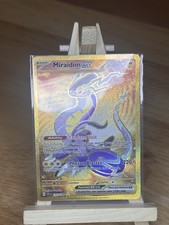 Pokémon TCG Miraidon EX Gold Paldean Fates Card 243/091