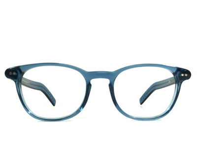 Lunor Eyeglasses Frames A6 Mod. 246 col. 42 Transparent Blue Square 49-19-145