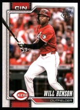 2026 Topps #171 Will Benson Cincinnati Reds 58395