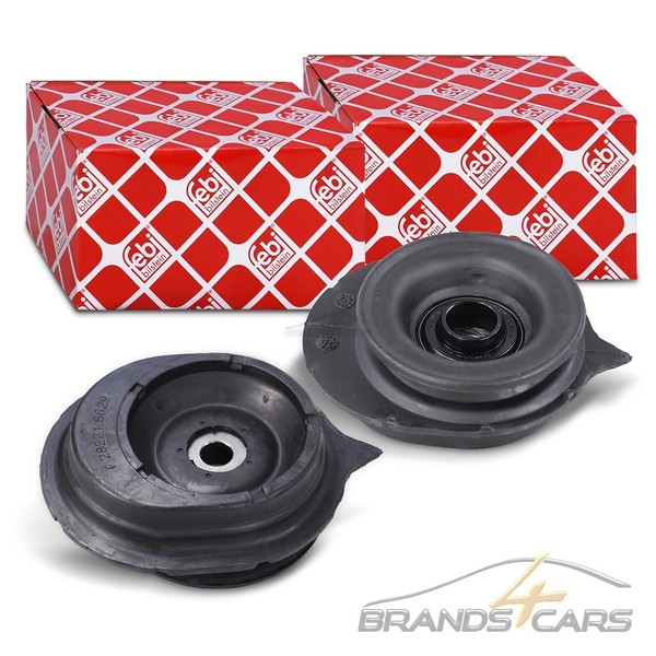 Febi Bilstein 2X Domlager Vorne FÜR Fiat 500 Panda 169 Punto 188-image