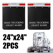 2pcs 24x24 Hdpe Mud Flaps Semi Truck For Peterbilt Freightliner Kenworth Volvo 2pcs 24x24 Hdpe Mud Flaps Semi Truck For Peterbilt Freightliner Kenworth Volvo