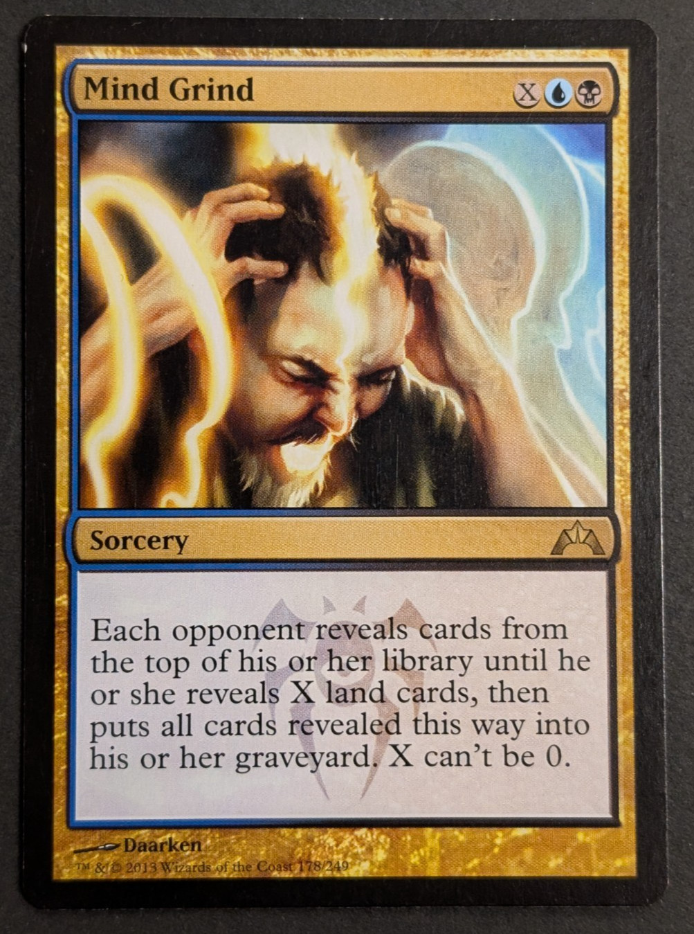 MTG Card - 1x Mind Grind - Gatecrash - NM/LP - Rare - Magic The Gathering - #178