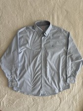 Brooks Brothers Madison Fit Mens XL Blue Oxford Button-Down Non-Iron Shirt