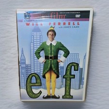 ELF DVD 2003 Will Ferrell NEW SEALED Family Holiday Movie