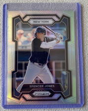 Spencer Jones Silver Prizm - 2024 Panini Prizm- New York Yankees (RC)
