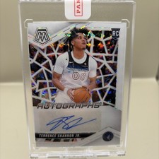 2024-25 Panini Mosaic - TERRENCE SHANNON Jr. /25 White Prizm ROOKIE AUTO