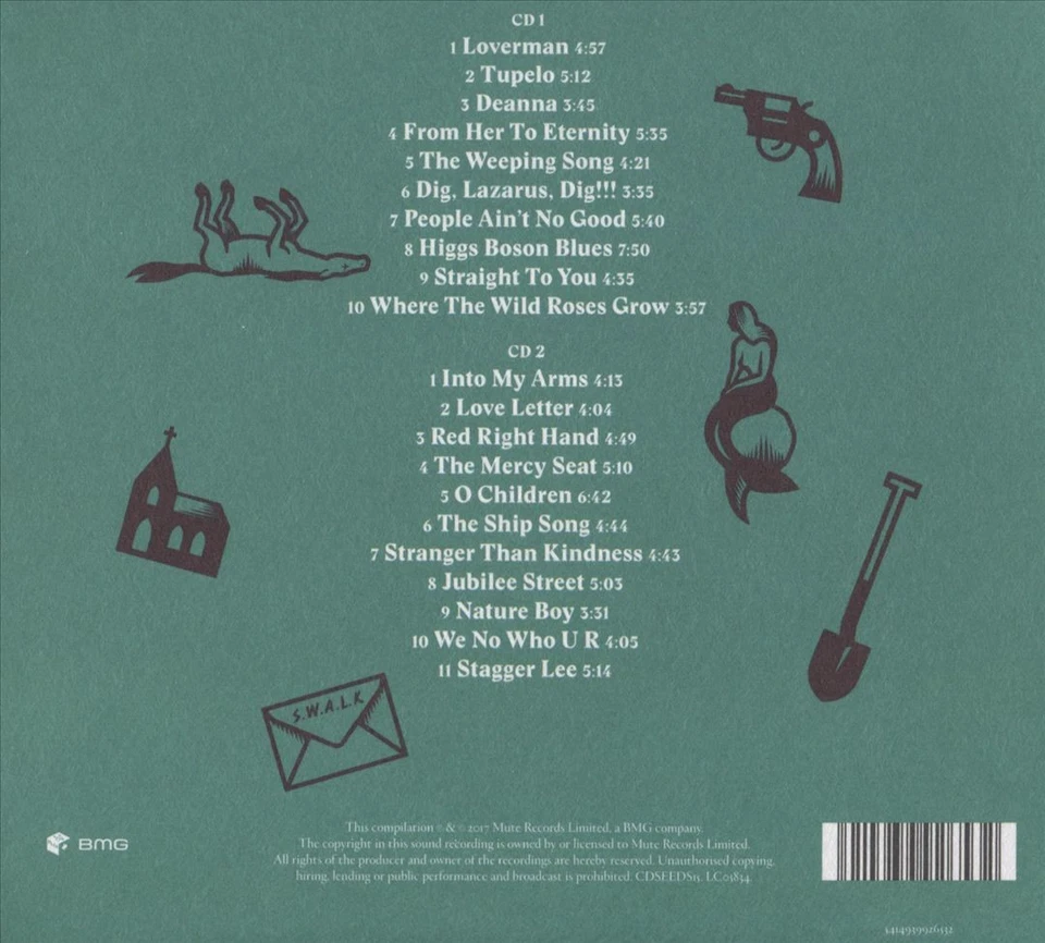 NICK CAVE & THE BAD SEEDS-LOVELY CREATURES - THE BEST OF NICK CAVE AND THE BAD S - Image 2 of 2