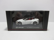 1/43 Kyosho Lexus LEXUS LC500 Convertible White Nova Glass Flake Minicar
