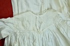 BIG LOT! Doll Clothes ANTIQUE WHITE GOWNS Christening Dresses LOT JK — photo 8