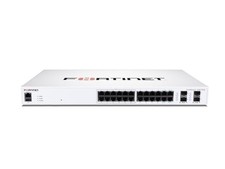 Fortinet FortiSwitch-124F-POE Layer 2 FortiGate switch controller compatible PoE