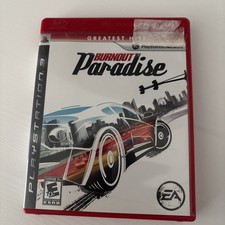 Burnout Paradise (PlayStation 3, PS3, 2008) Greatest Hits Complete CIB - Tested 
